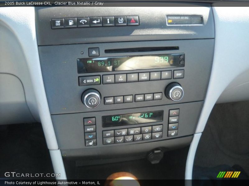 Glacier Blue Metallic / Gray 2005 Buick LaCrosse CXL