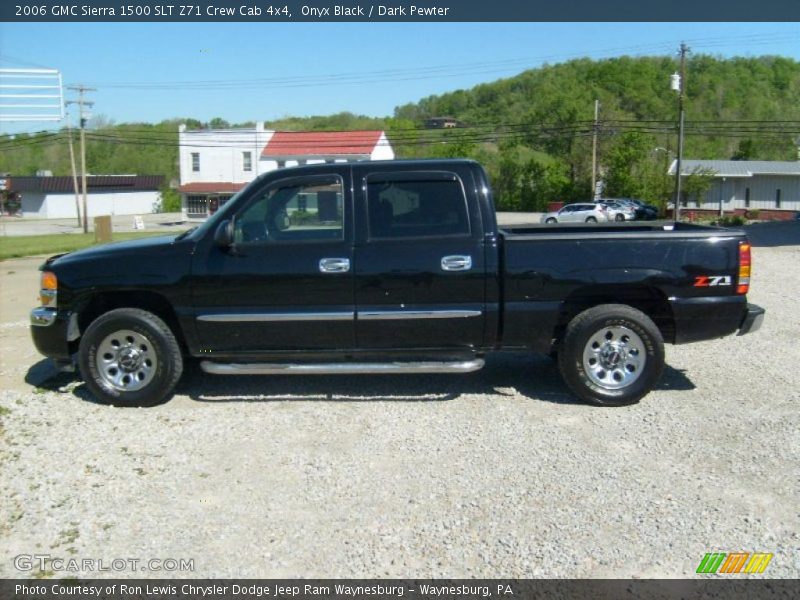 Onyx Black / Dark Pewter 2006 GMC Sierra 1500 SLT Z71 Crew Cab 4x4