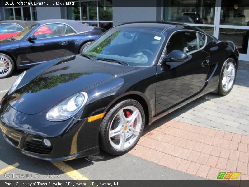 Black / Black 2010 Porsche Cayman S