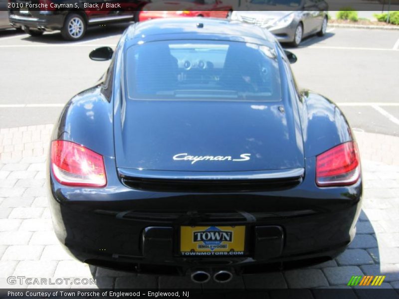 Black / Black 2010 Porsche Cayman S