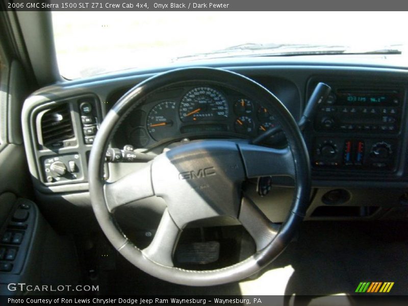 Onyx Black / Dark Pewter 2006 GMC Sierra 1500 SLT Z71 Crew Cab 4x4