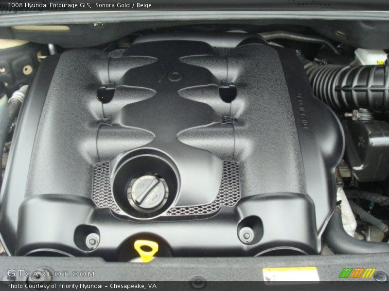 Sonora Gold / Beige 2008 Hyundai Entourage GLS