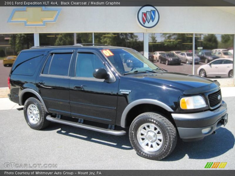 Black Clearcoat / Medium Graphite 2001 Ford Expedition XLT 4x4