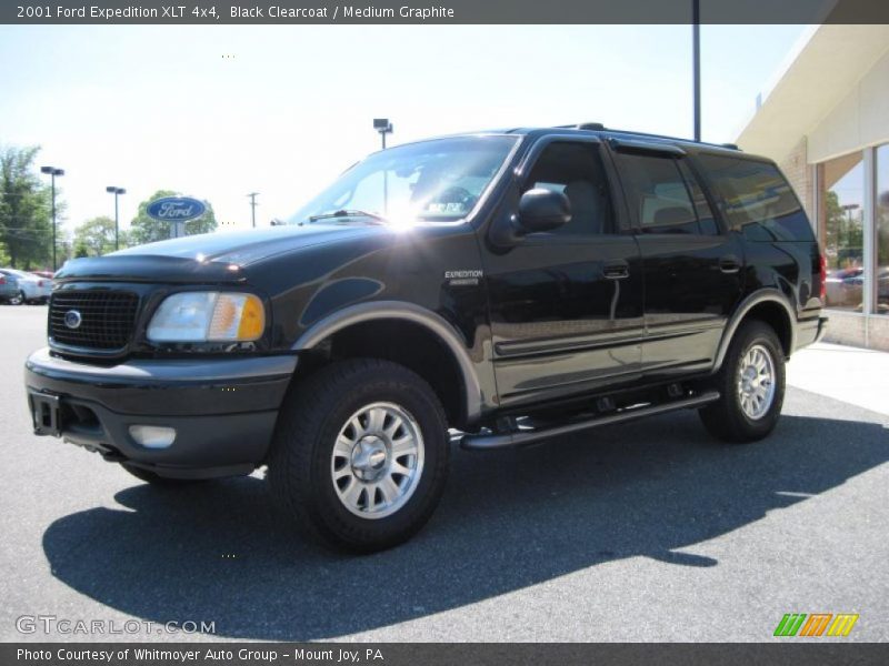 Black Clearcoat / Medium Graphite 2001 Ford Expedition XLT 4x4
