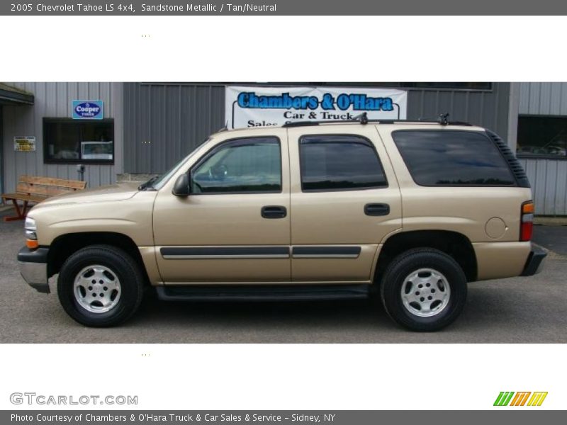 Sandstone Metallic / Tan/Neutral 2005 Chevrolet Tahoe LS 4x4