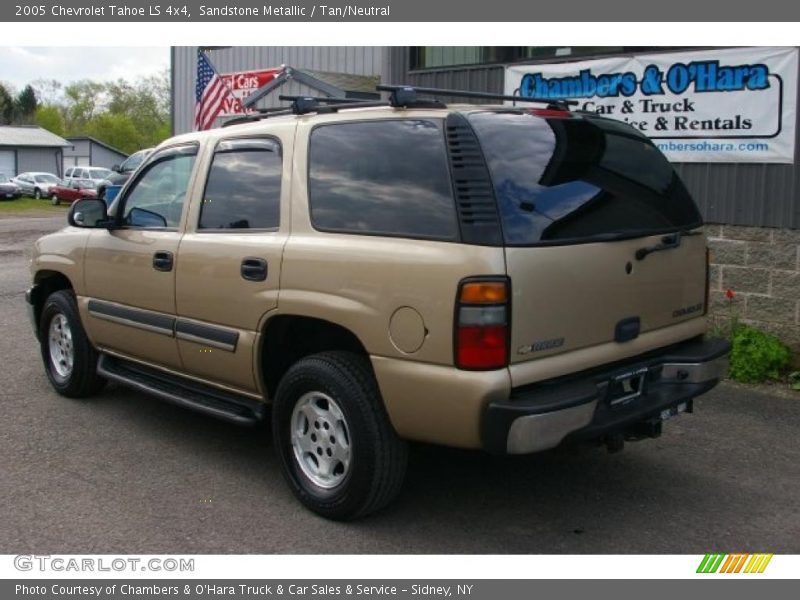 Sandstone Metallic / Tan/Neutral 2005 Chevrolet Tahoe LS 4x4