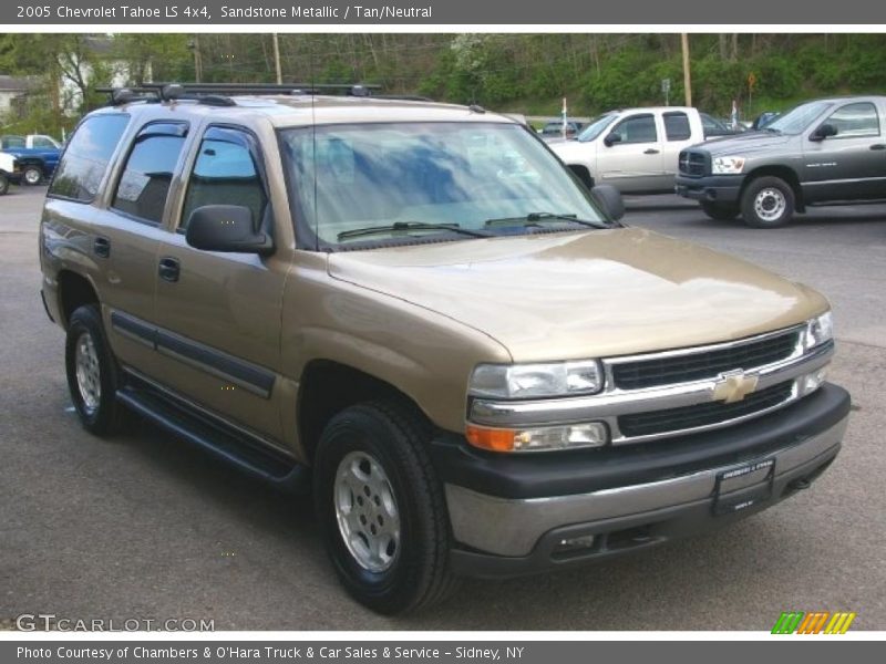 Sandstone Metallic / Tan/Neutral 2005 Chevrolet Tahoe LS 4x4