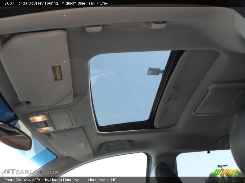 Midnight Blue Pearl / Gray 2007 Honda Odyssey Touring
