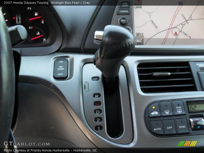 Midnight Blue Pearl / Gray 2007 Honda Odyssey Touring