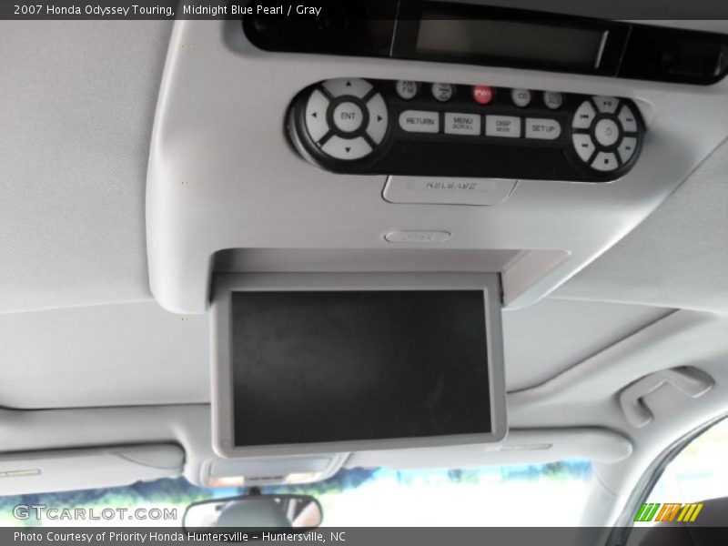 Midnight Blue Pearl / Gray 2007 Honda Odyssey Touring