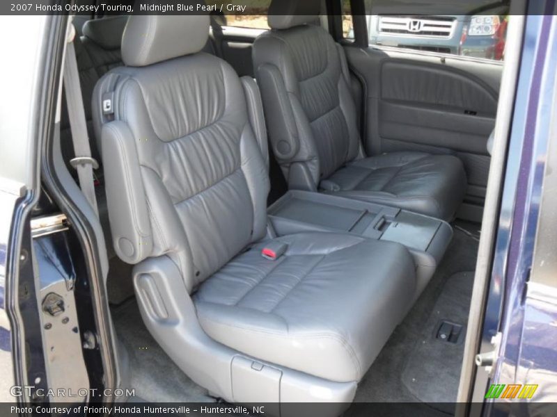 Midnight Blue Pearl / Gray 2007 Honda Odyssey Touring