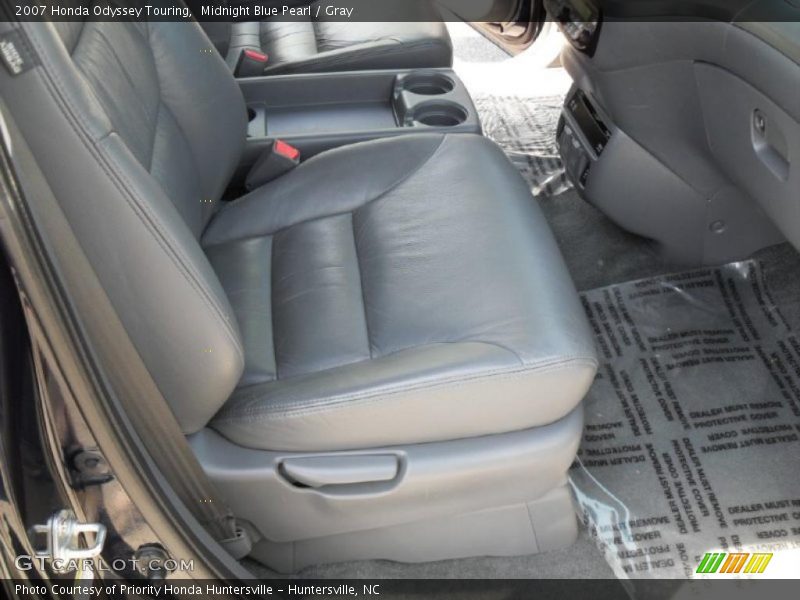 Midnight Blue Pearl / Gray 2007 Honda Odyssey Touring