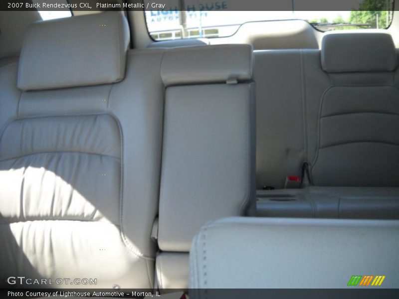 Platinum Metallic / Gray 2007 Buick Rendezvous CXL