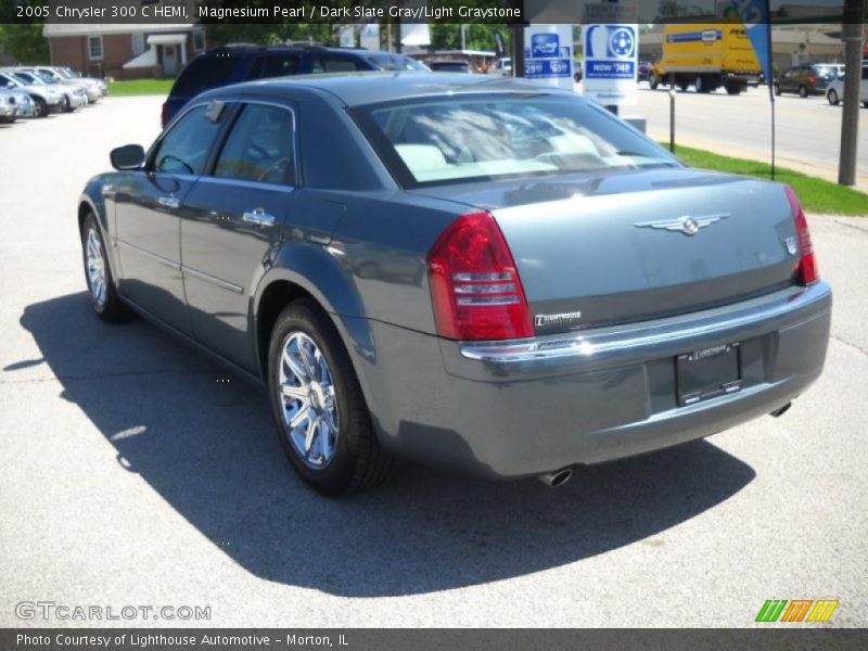 Magnesium Pearl / Dark Slate Gray/Light Graystone 2005 Chrysler 300 C HEMI