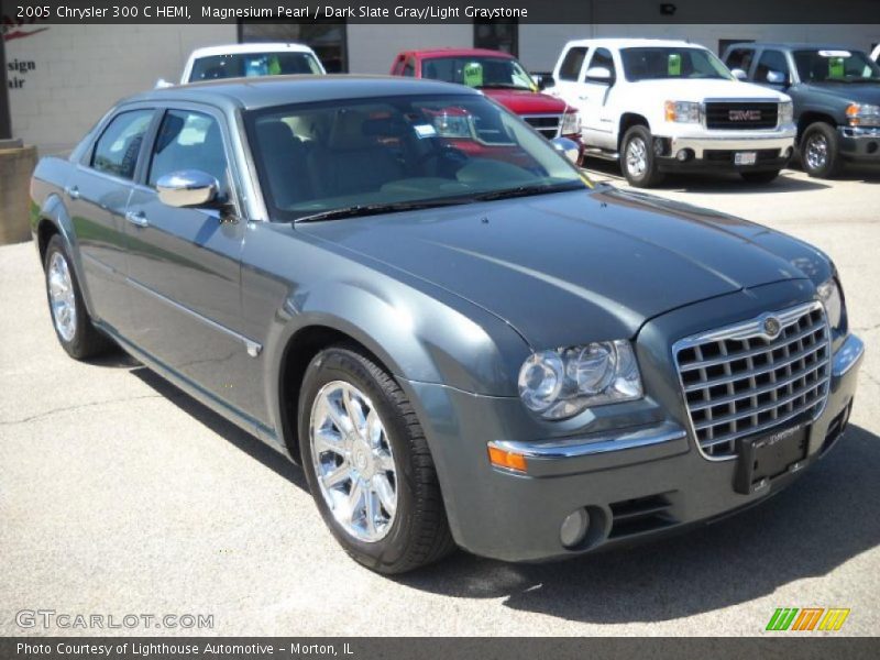 Magnesium Pearl / Dark Slate Gray/Light Graystone 2005 Chrysler 300 C HEMI