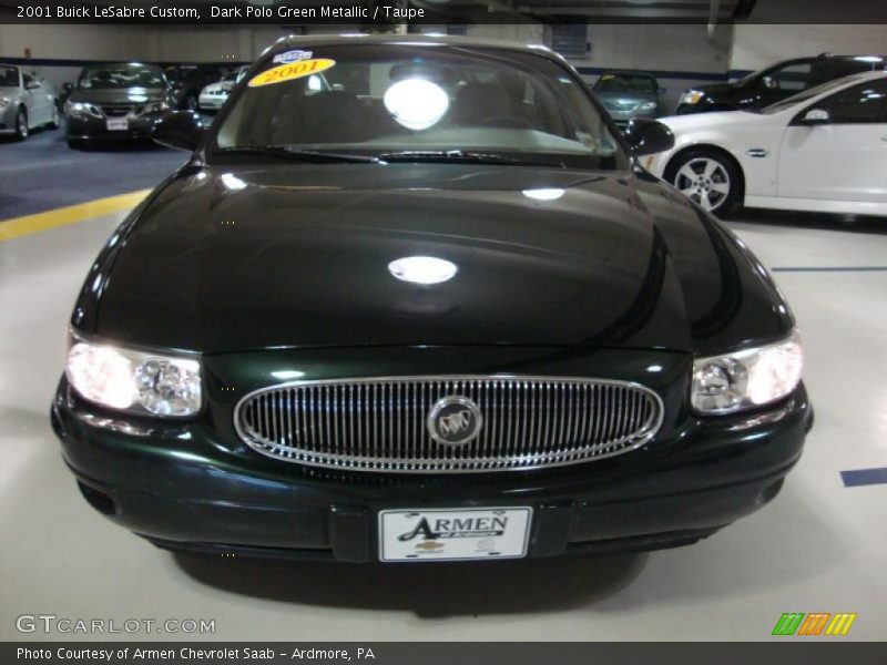 Dark Polo Green Metallic / Taupe 2001 Buick LeSabre Custom