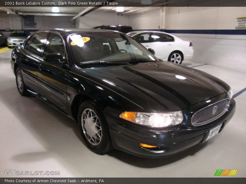 Dark Polo Green Metallic / Taupe 2001 Buick LeSabre Custom