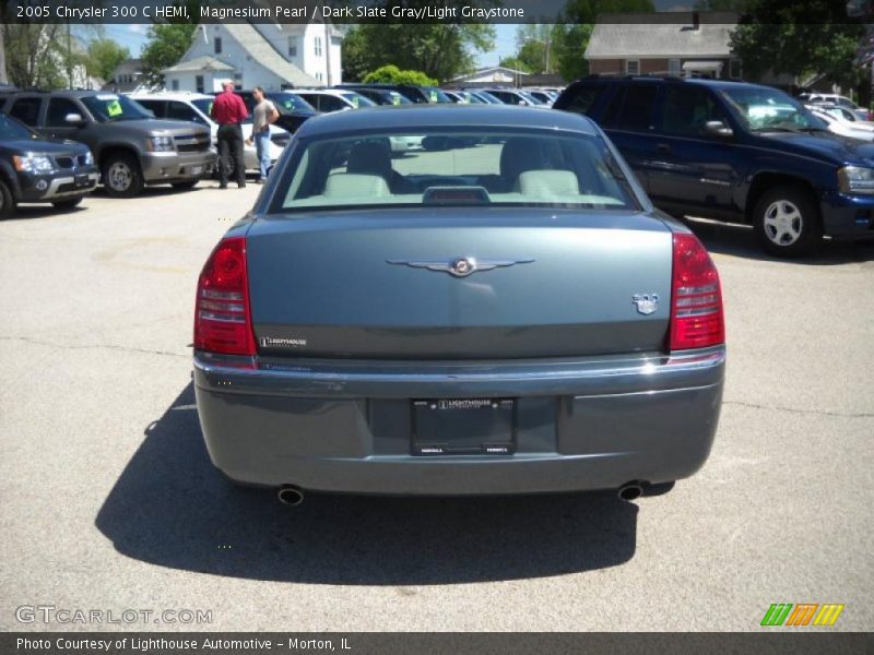 Magnesium Pearl / Dark Slate Gray/Light Graystone 2005 Chrysler 300 C HEMI
