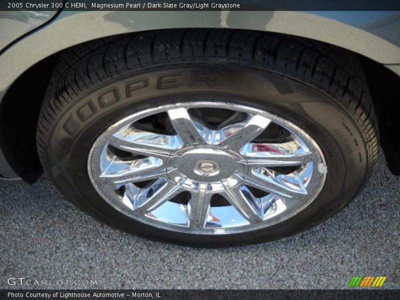 Magnesium Pearl / Dark Slate Gray/Light Graystone 2005 Chrysler 300 C HEMI