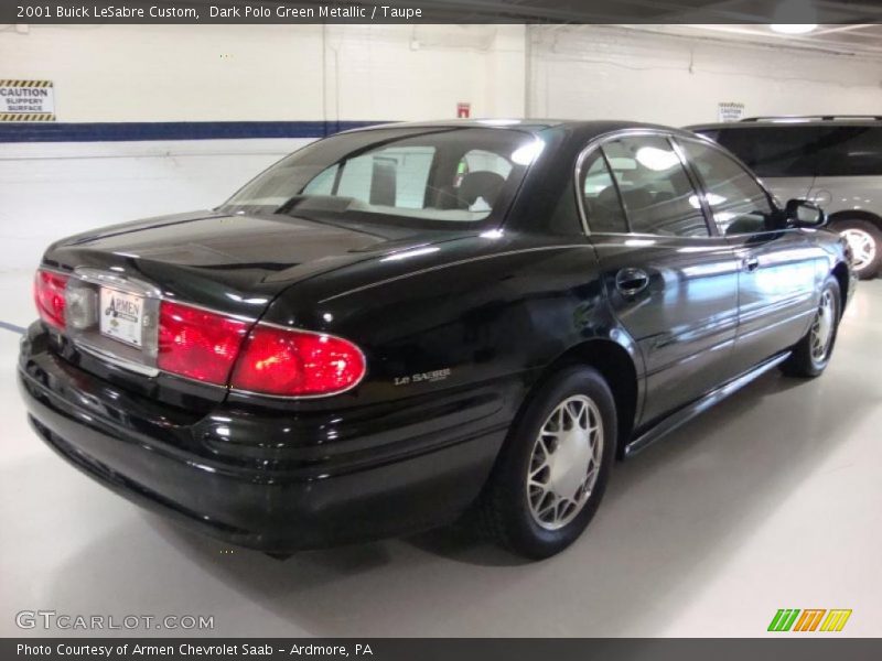 Dark Polo Green Metallic / Taupe 2001 Buick LeSabre Custom