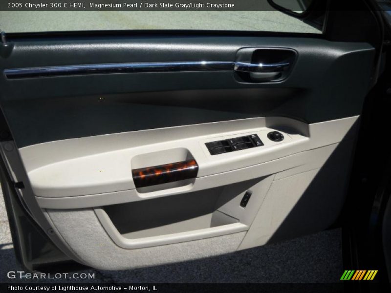 Magnesium Pearl / Dark Slate Gray/Light Graystone 2005 Chrysler 300 C HEMI