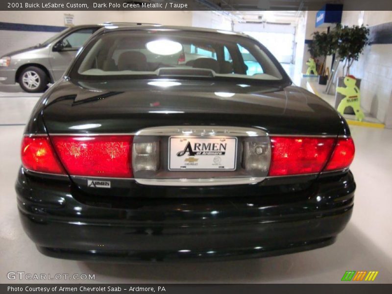Dark Polo Green Metallic / Taupe 2001 Buick LeSabre Custom