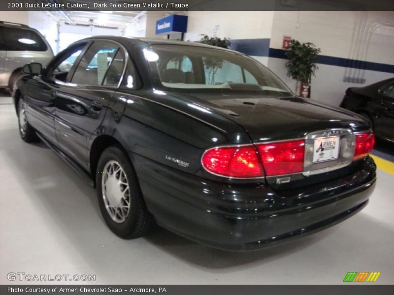 Dark Polo Green Metallic / Taupe 2001 Buick LeSabre Custom