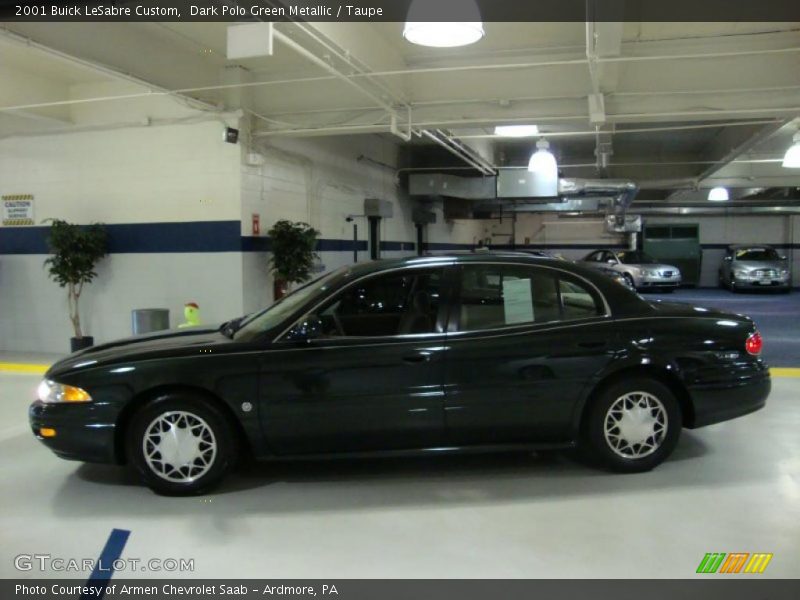 Dark Polo Green Metallic / Taupe 2001 Buick LeSabre Custom