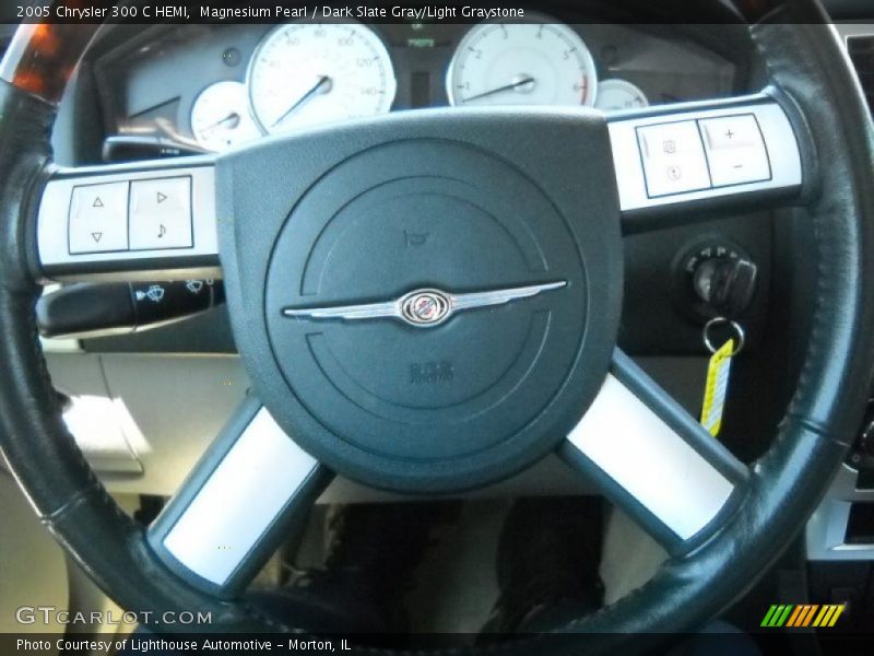 Magnesium Pearl / Dark Slate Gray/Light Graystone 2005 Chrysler 300 C HEMI