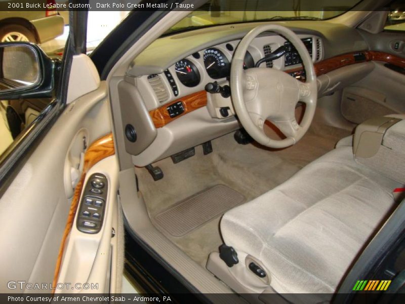 Dark Polo Green Metallic / Taupe 2001 Buick LeSabre Custom