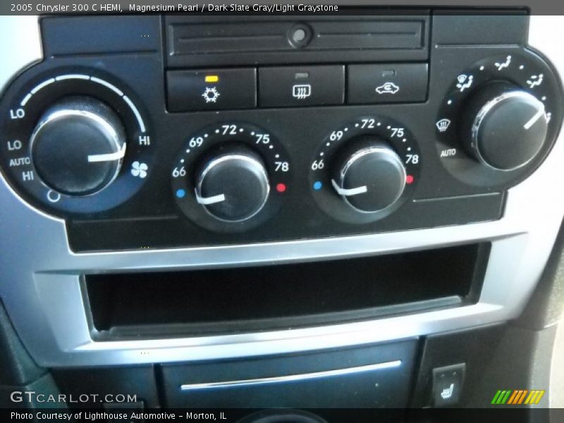 Magnesium Pearl / Dark Slate Gray/Light Graystone 2005 Chrysler 300 C HEMI