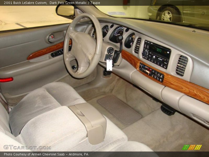 Dark Polo Green Metallic / Taupe 2001 Buick LeSabre Custom