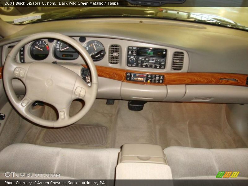 Dark Polo Green Metallic / Taupe 2001 Buick LeSabre Custom