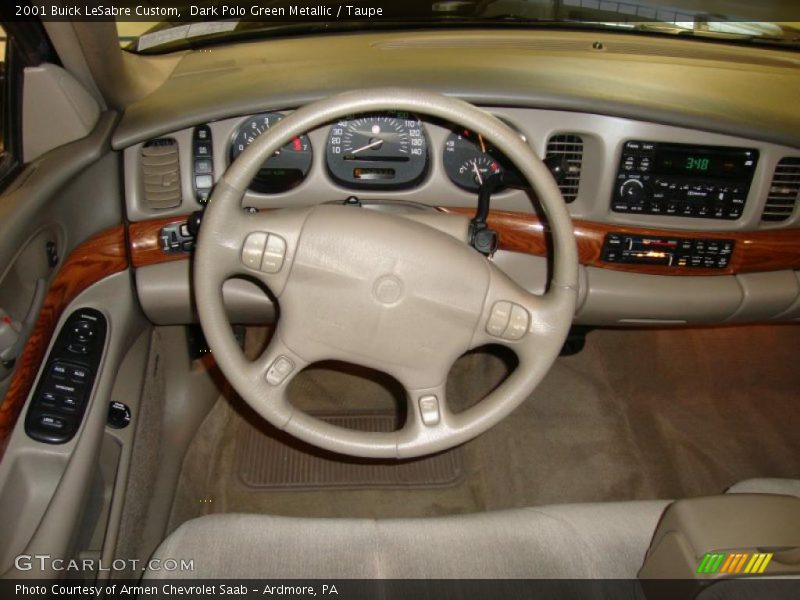 Dark Polo Green Metallic / Taupe 2001 Buick LeSabre Custom