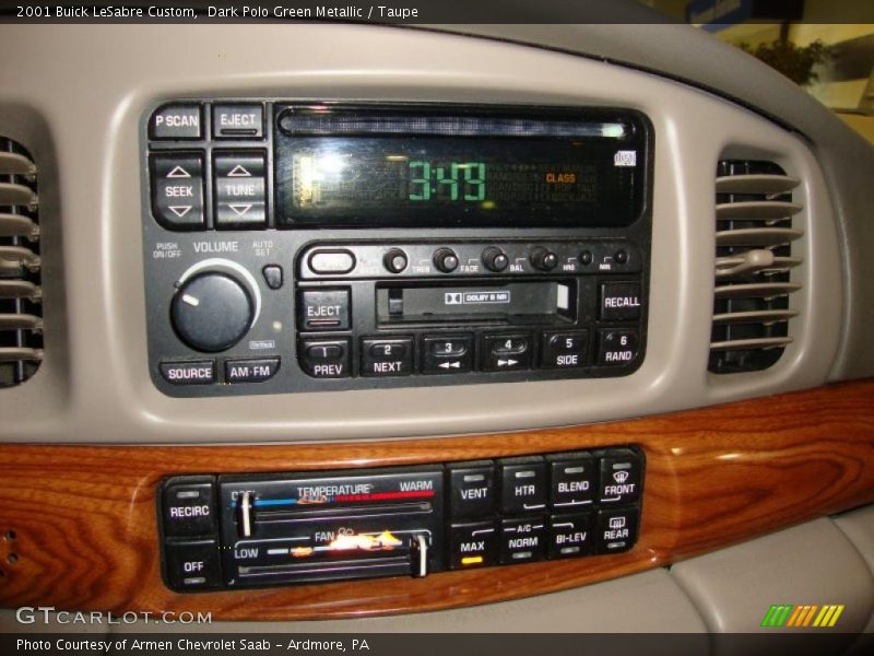 Dark Polo Green Metallic / Taupe 2001 Buick LeSabre Custom