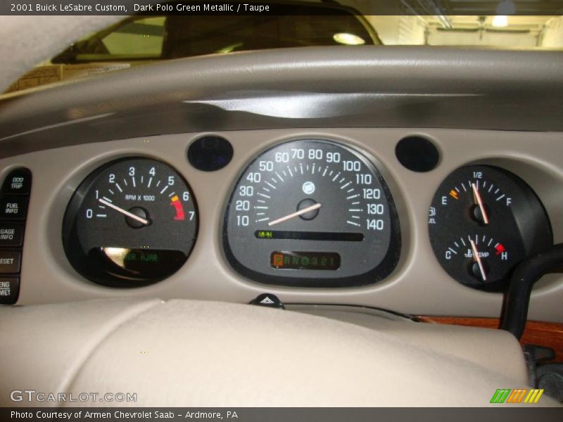 Dark Polo Green Metallic / Taupe 2001 Buick LeSabre Custom