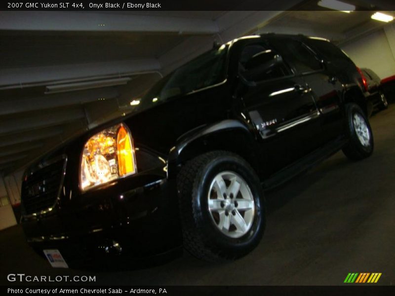 Onyx Black / Ebony Black 2007 GMC Yukon SLT 4x4
