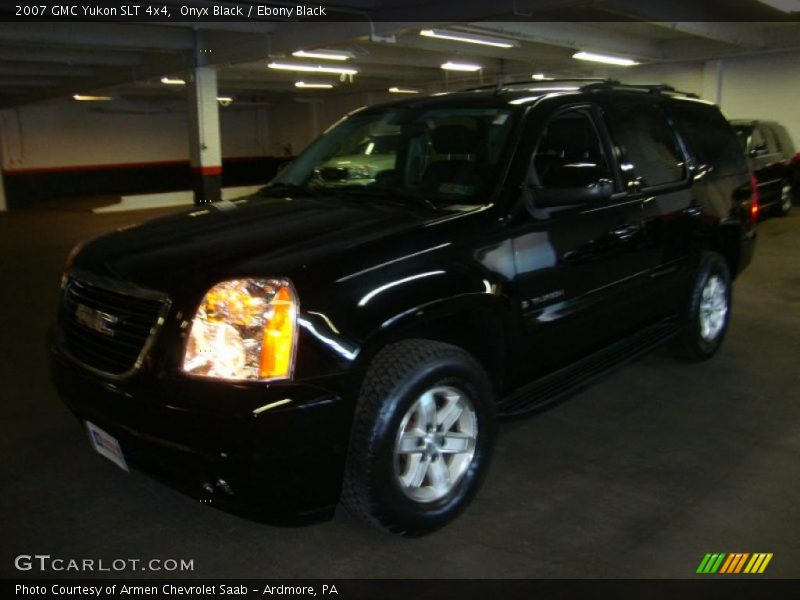 Onyx Black / Ebony Black 2007 GMC Yukon SLT 4x4