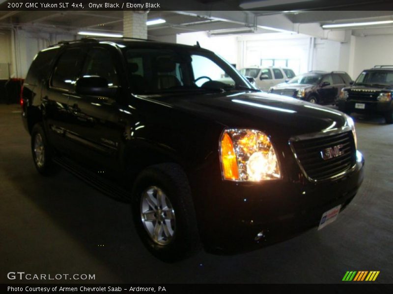 Onyx Black / Ebony Black 2007 GMC Yukon SLT 4x4