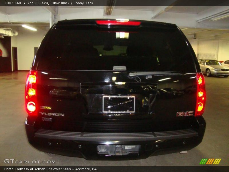 Onyx Black / Ebony Black 2007 GMC Yukon SLT 4x4