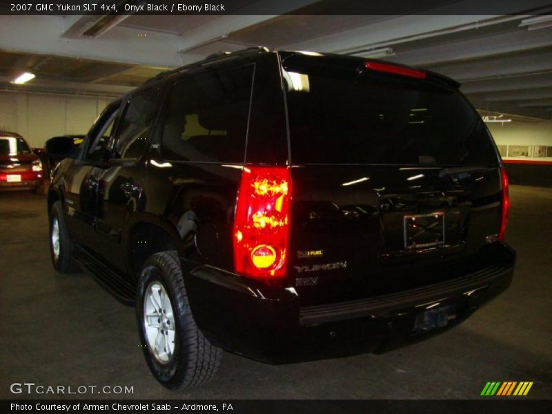 Onyx Black / Ebony Black 2007 GMC Yukon SLT 4x4
