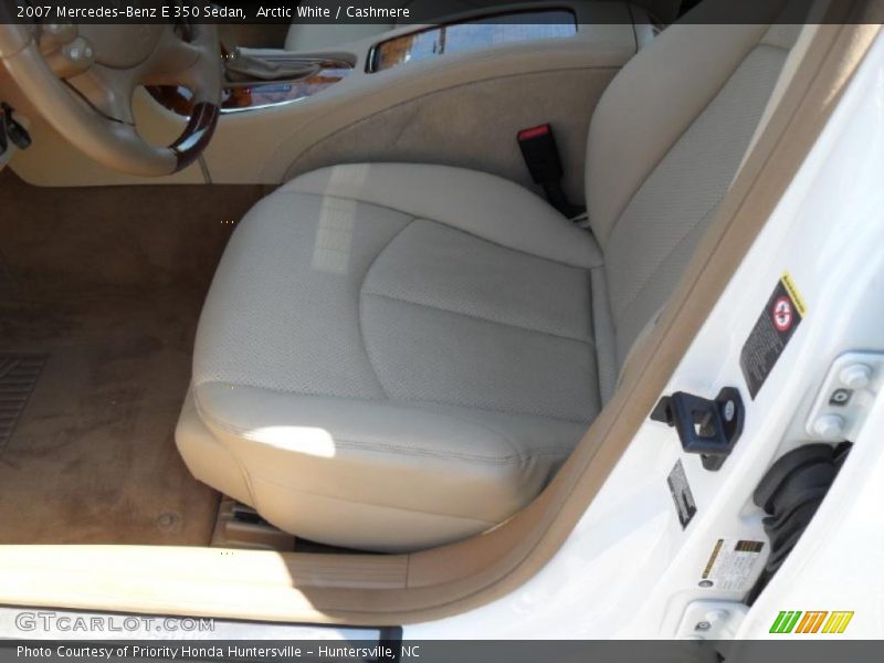 Arctic White / Cashmere 2007 Mercedes-Benz E 350 Sedan