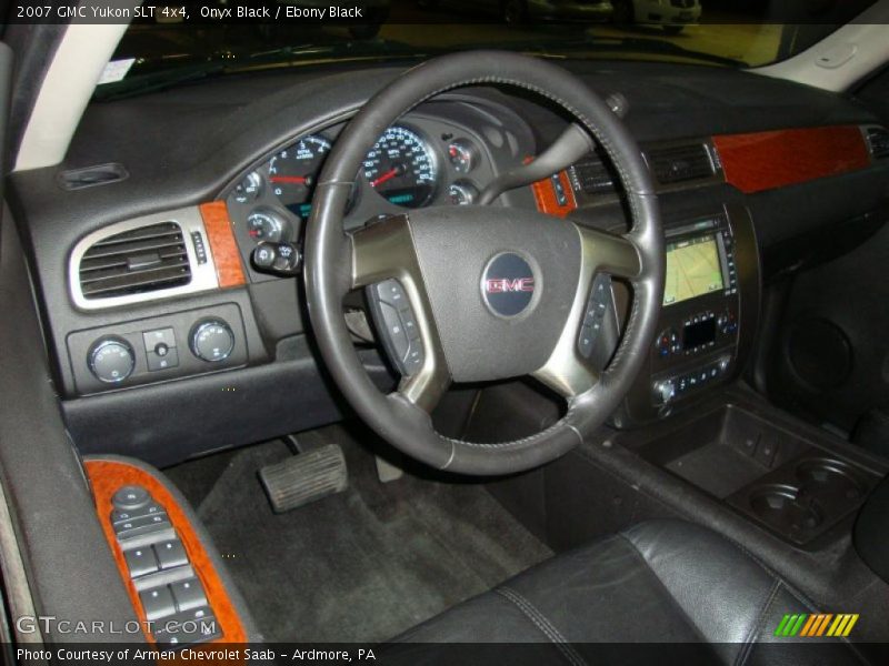 Onyx Black / Ebony Black 2007 GMC Yukon SLT 4x4
