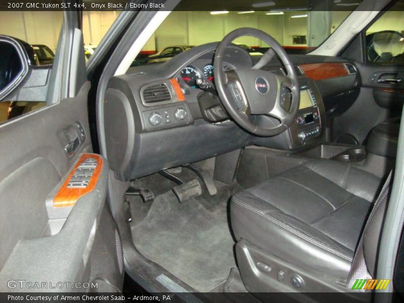 Onyx Black / Ebony Black 2007 GMC Yukon SLT 4x4