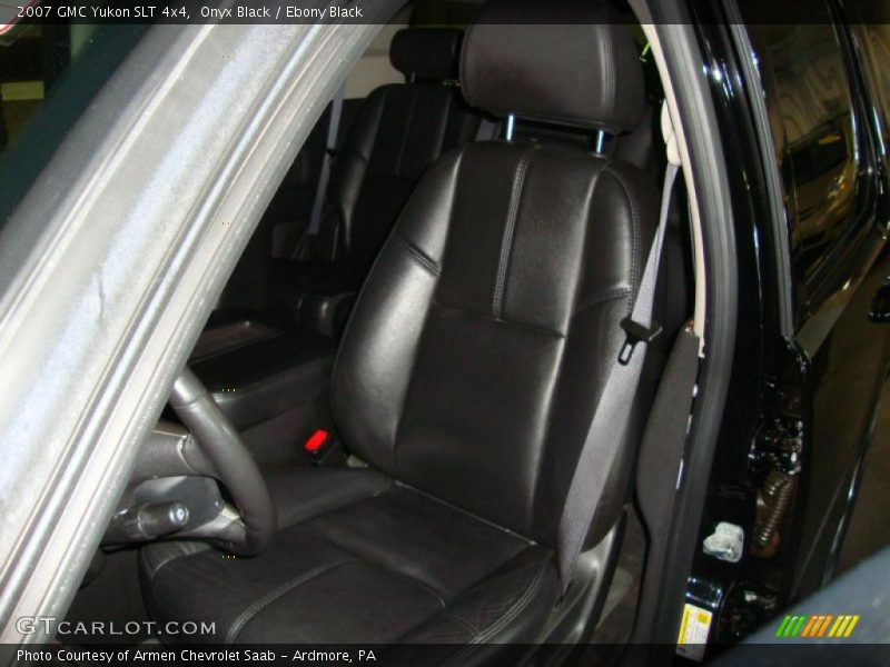 Onyx Black / Ebony Black 2007 GMC Yukon SLT 4x4