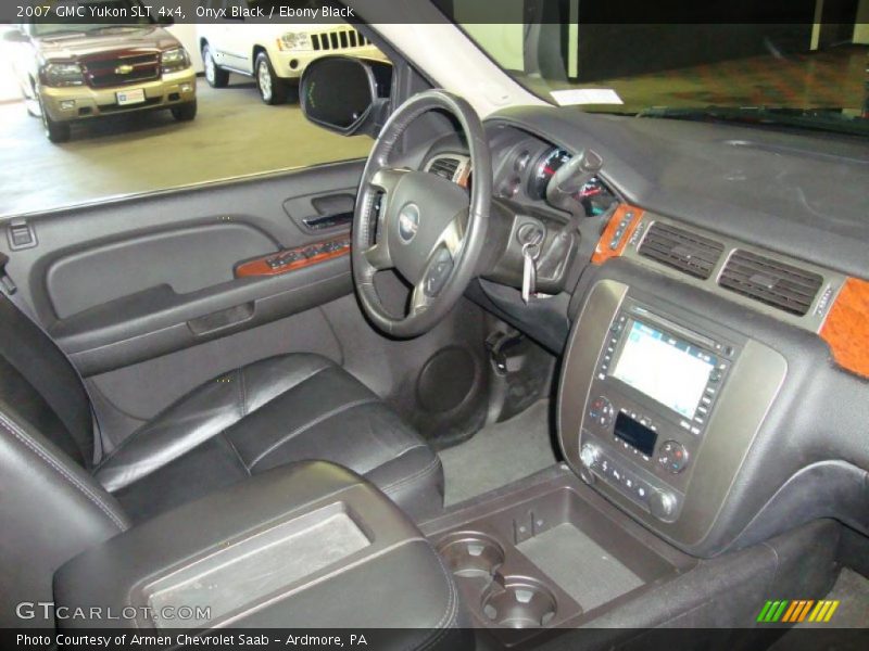Onyx Black / Ebony Black 2007 GMC Yukon SLT 4x4