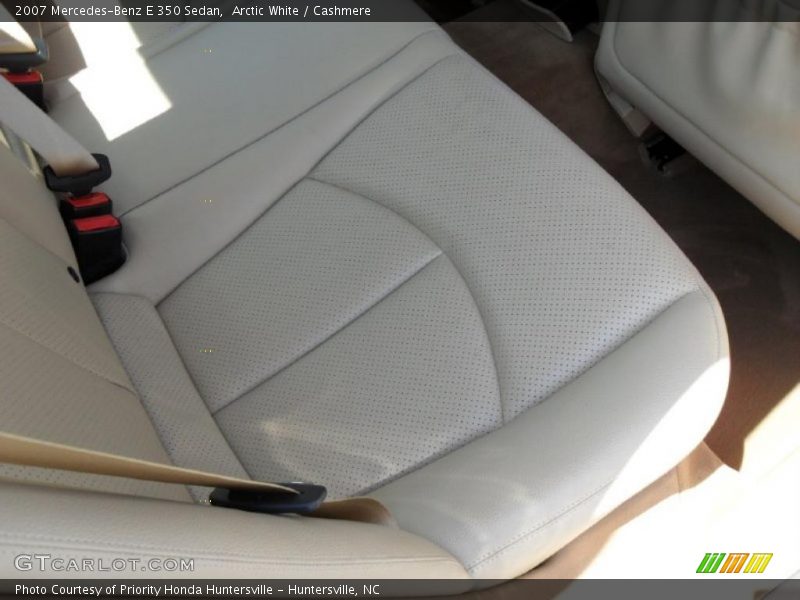 Arctic White / Cashmere 2007 Mercedes-Benz E 350 Sedan