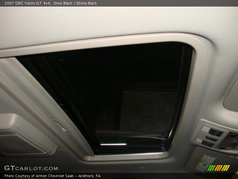 Onyx Black / Ebony Black 2007 GMC Yukon SLT 4x4