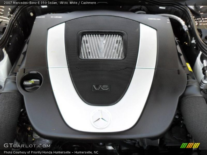 Arctic White / Cashmere 2007 Mercedes-Benz E 350 Sedan