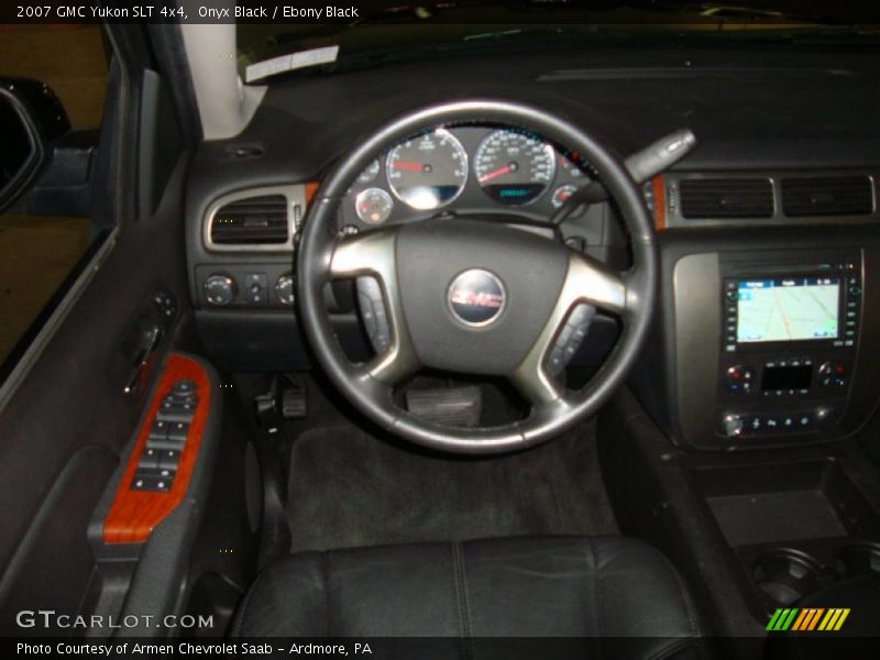 Onyx Black / Ebony Black 2007 GMC Yukon SLT 4x4